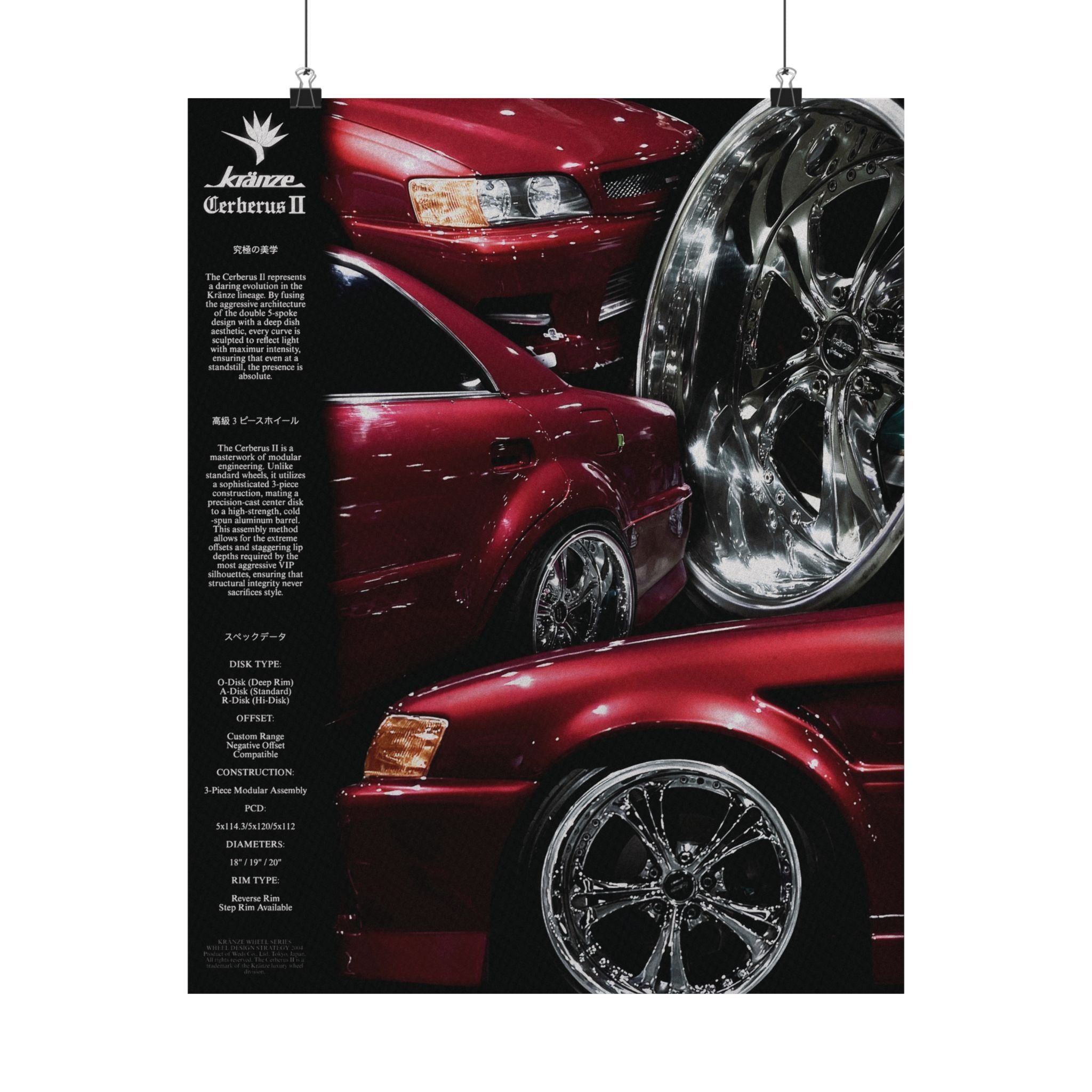 Bippu Magazine - Chaser x Cerb. II Matte Poster Ver. 2