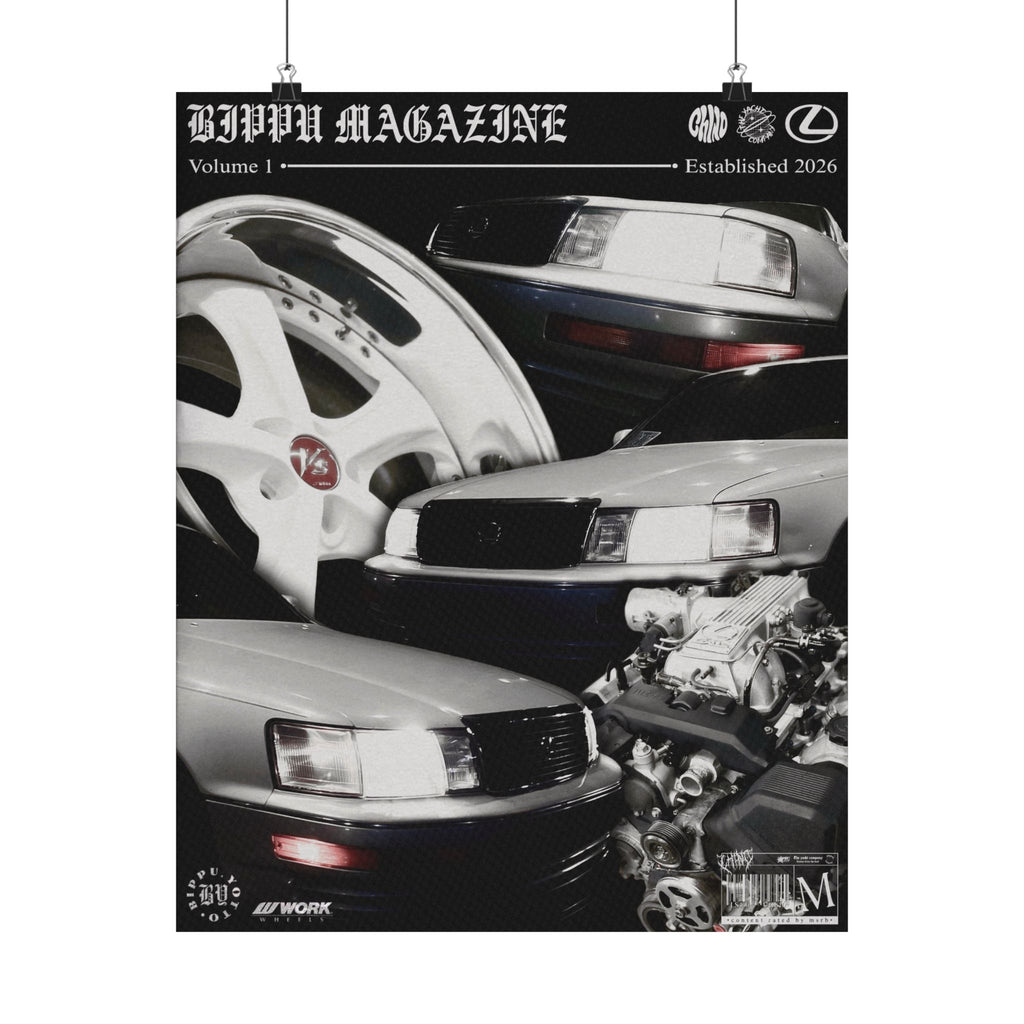 Bippu Magazine x The Yacht Company - UCF10 x VS-KF Matte Poster