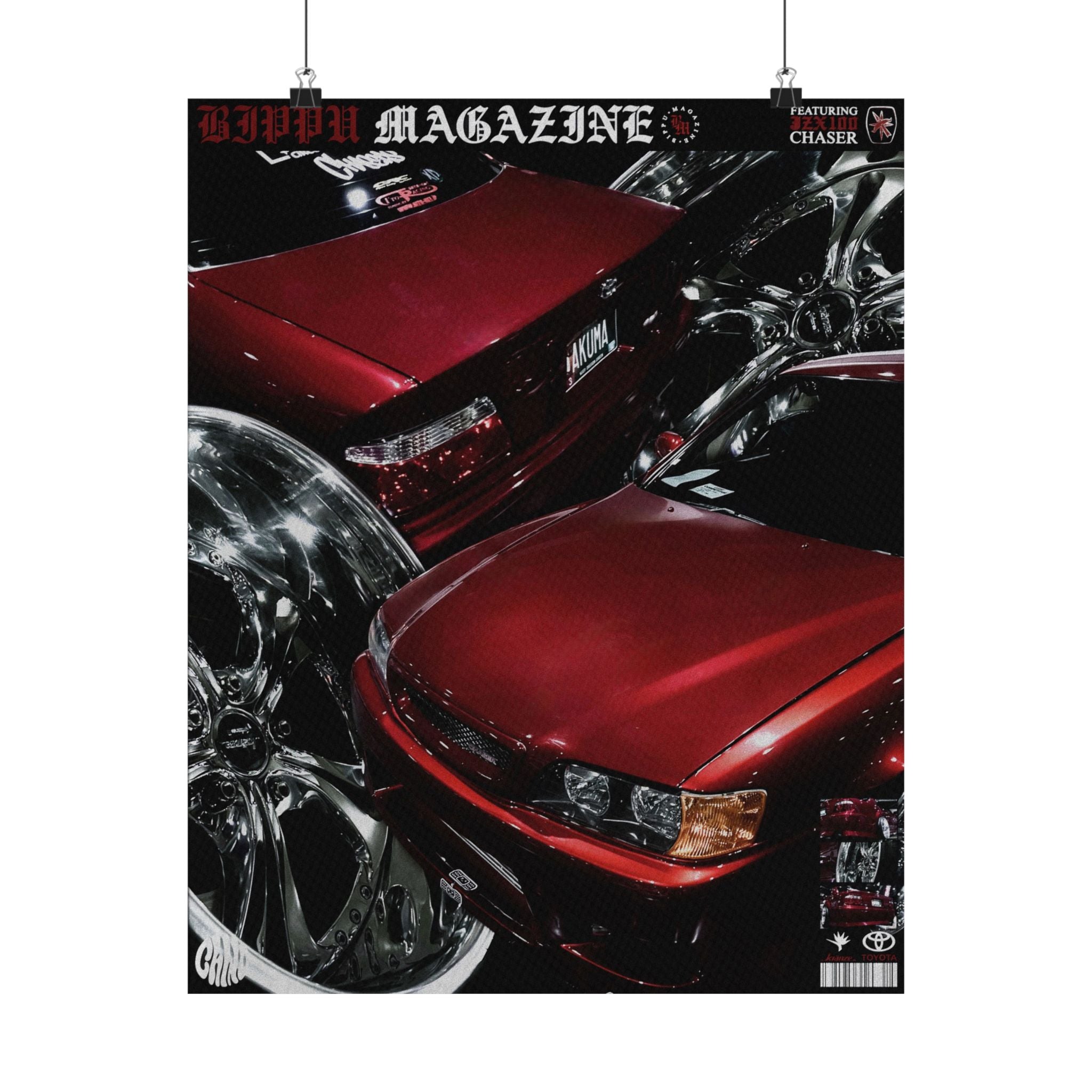 Bippu Magazine - Chaser x Cerb. II Matte Poster Ver. 1