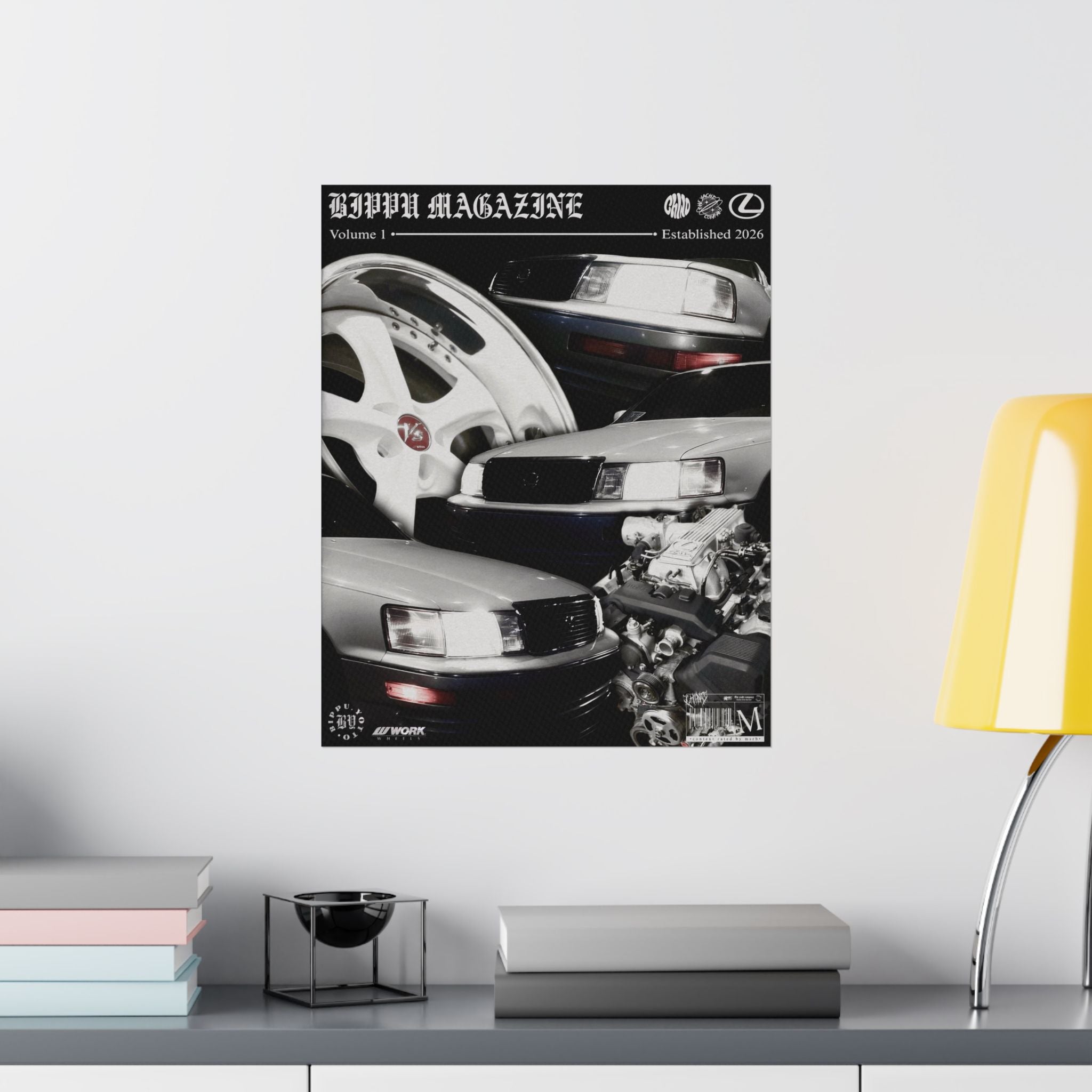 Bippu Magazine x The Yacht Company - UCF10 x VS-KF Matte Poster