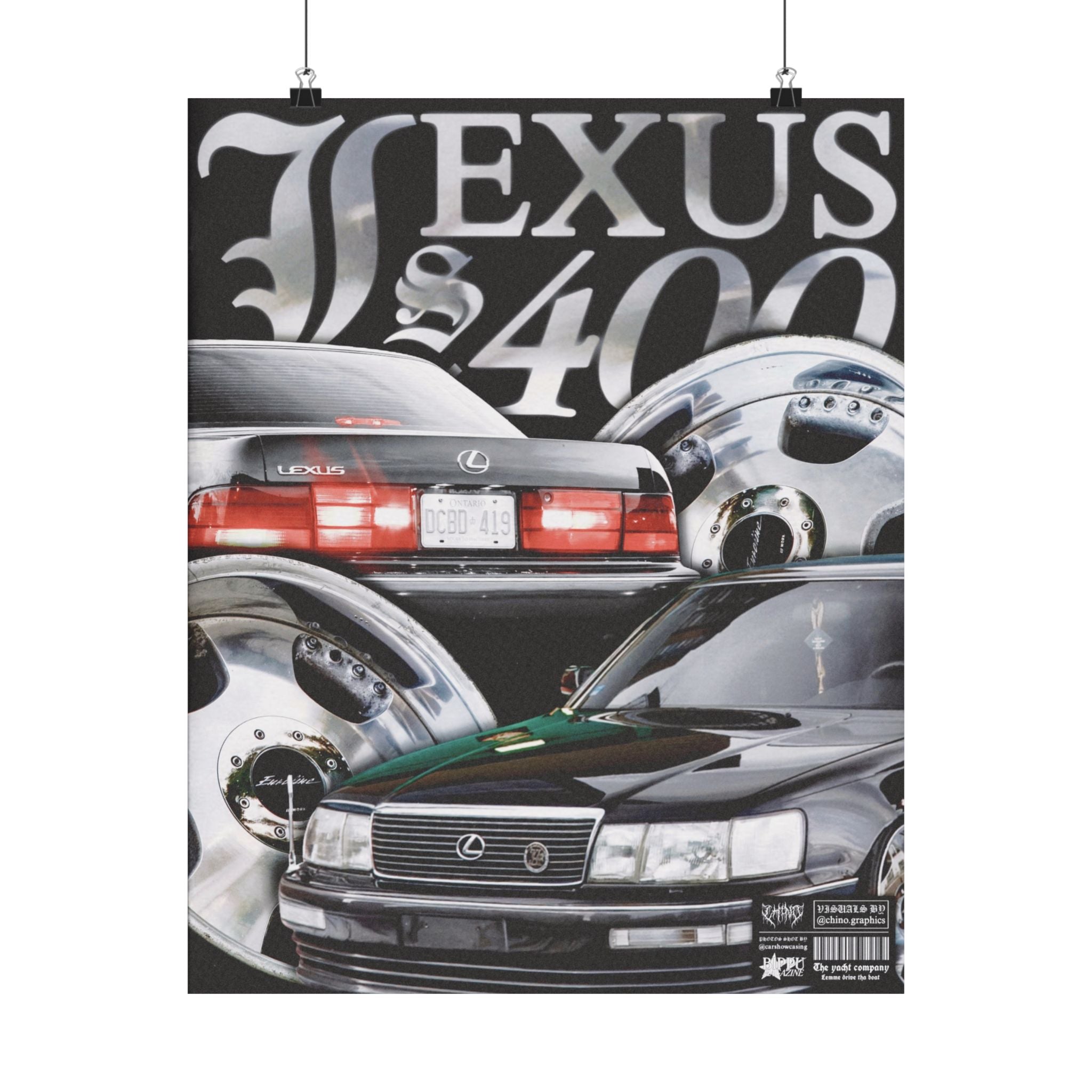 Bippu Magazine x The Yacht Company - UCF10 x Euroline Matte Poster